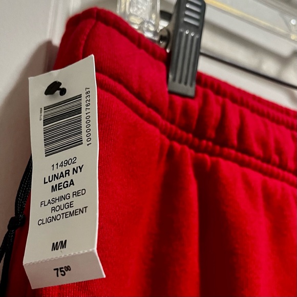NWT Aritzia X Min Heo Lunar NY Mega flashing red joggers/ sweatpants - Picture 16 of 16